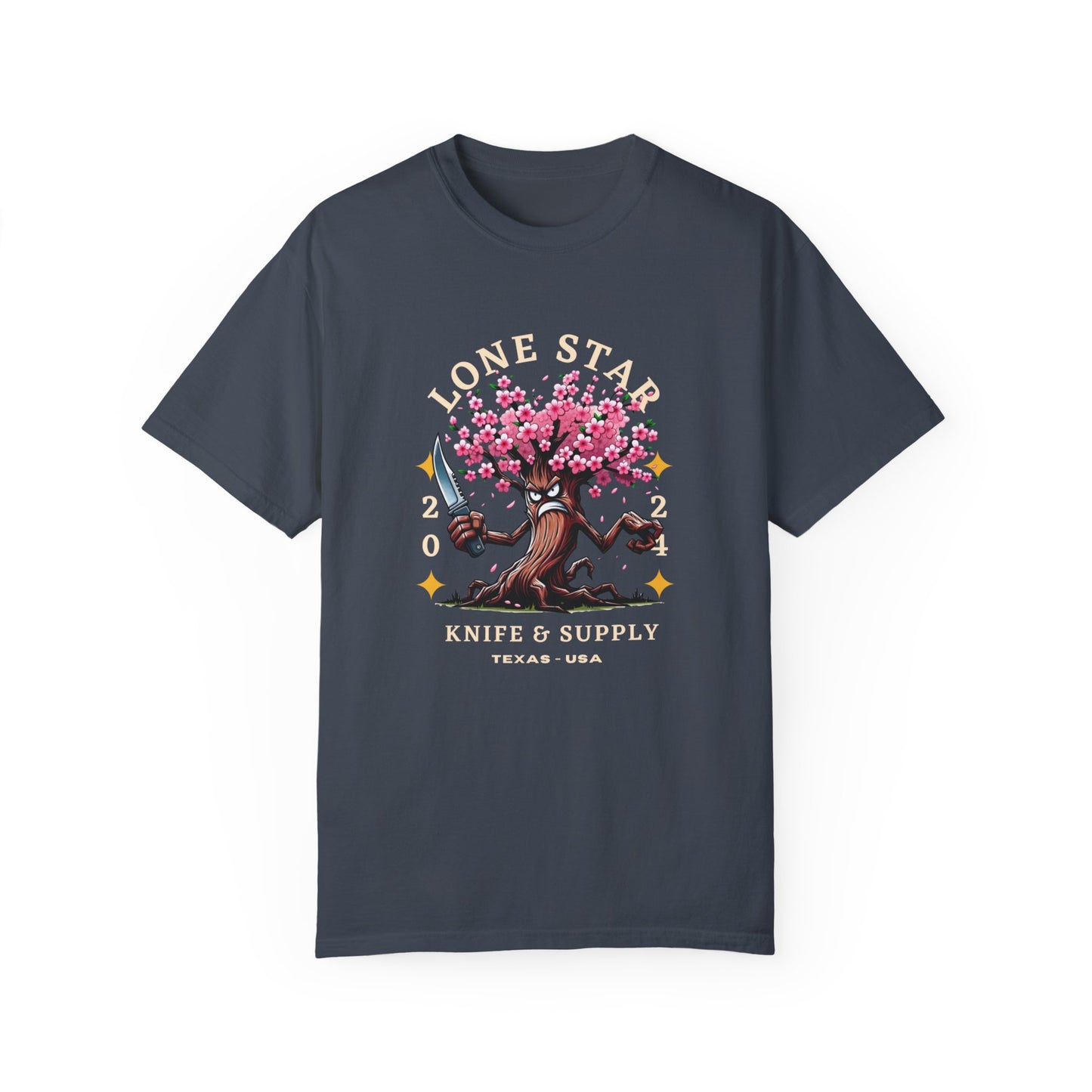 Blossom's Edge: Cherry Fury Tee