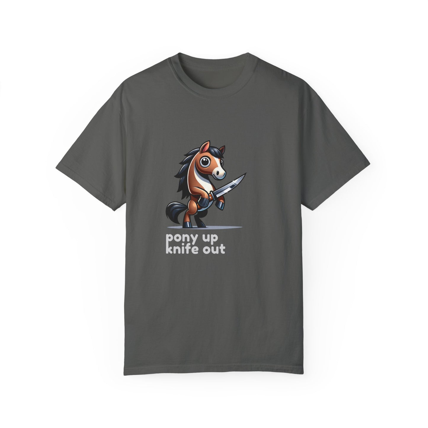 Pony Up, Knife Out: The Sharp Steed Tee