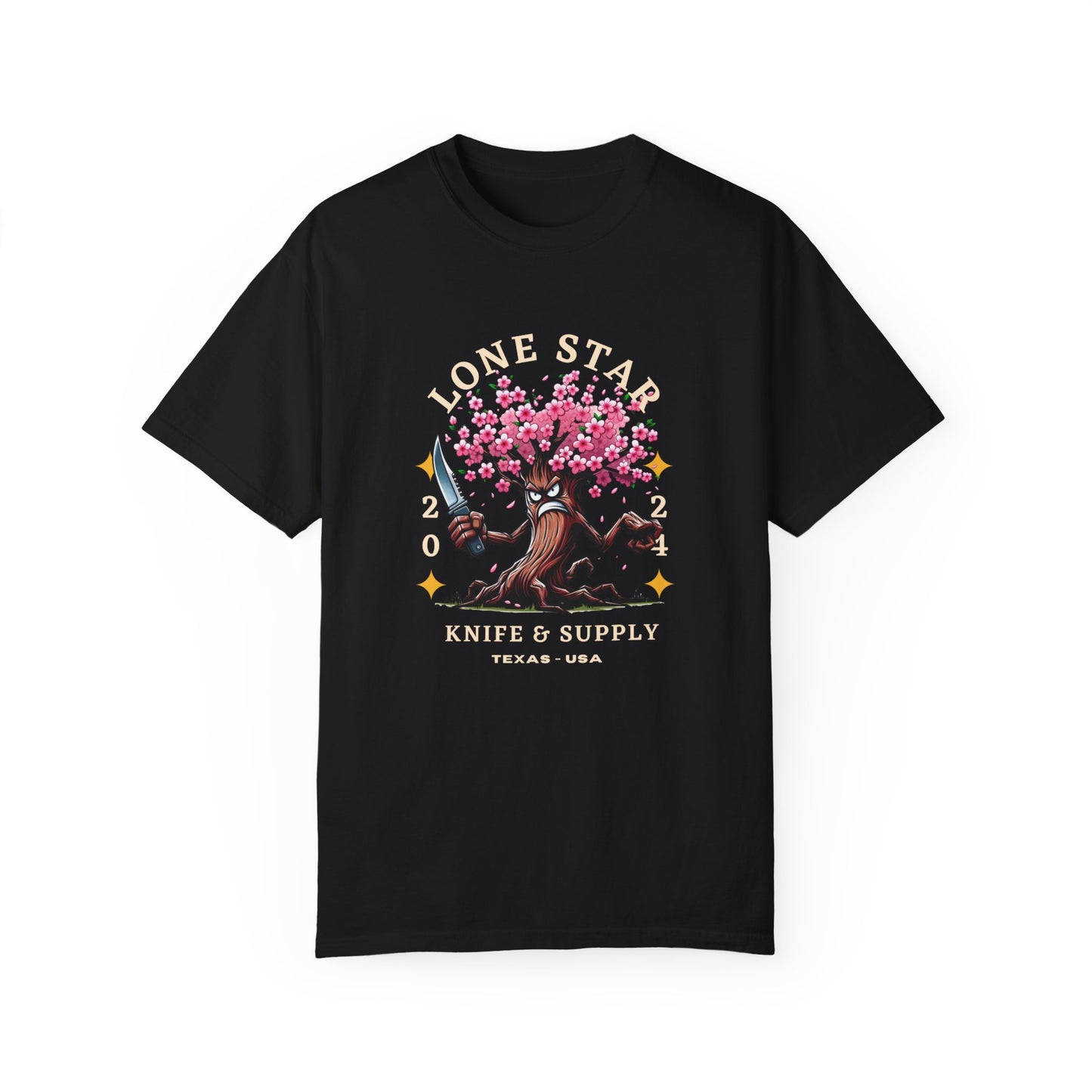 Blossom's Edge: Cherry Fury Tee