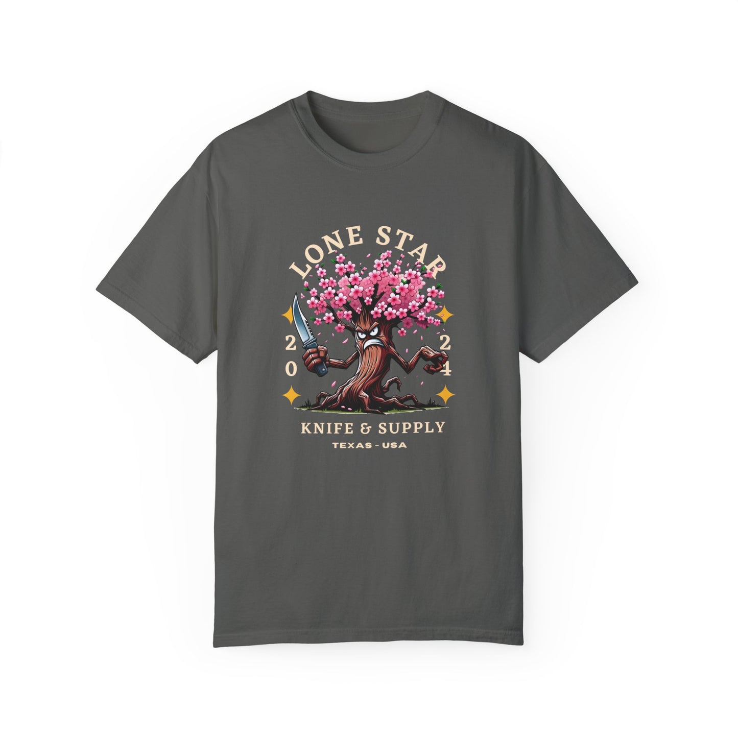 Blossom's Edge: Cherry Fury Tee