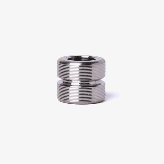 Tactile Turn Lanyard Bead, Titanium, Made in USA (TT-BEAD-TI)