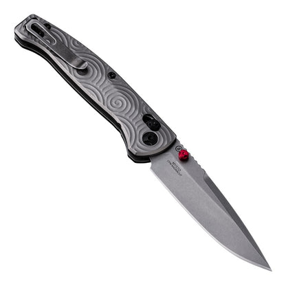 Hogue Mysto Collector Series 3.4″ Clip Point Knife, Titanium Handle, MagnaCut Blade, Made in USA (24491-LIM)