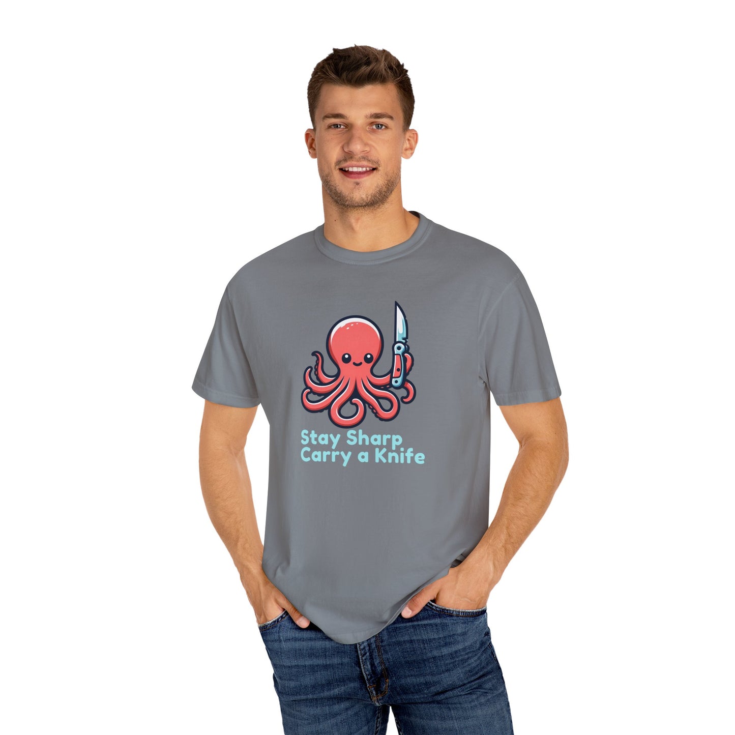 Octo-Sharp T-shirt: Embrace the Edge!