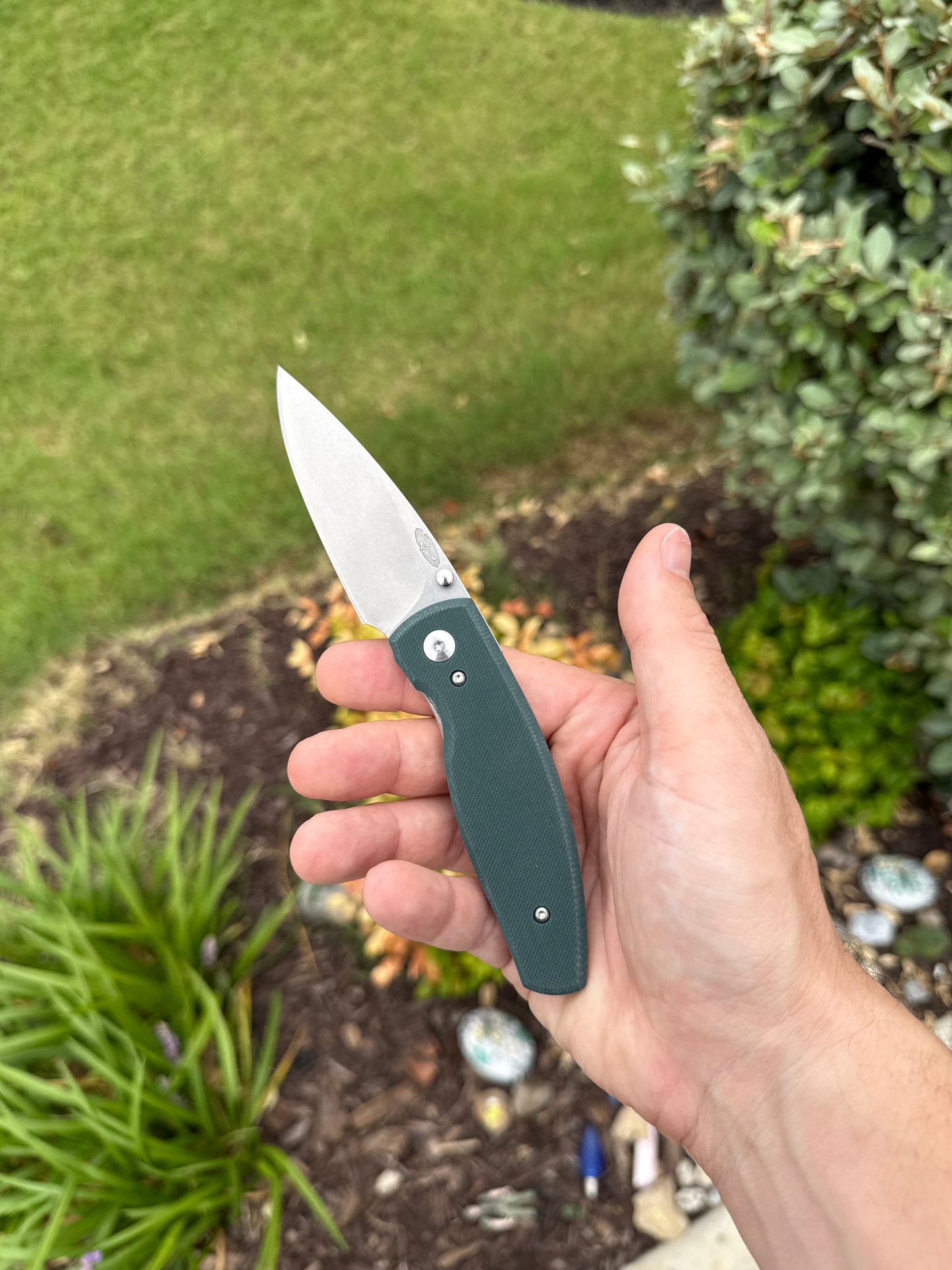 TRM NEUTRON 2 Framelock FOREST GREEN G10 Flat Textured