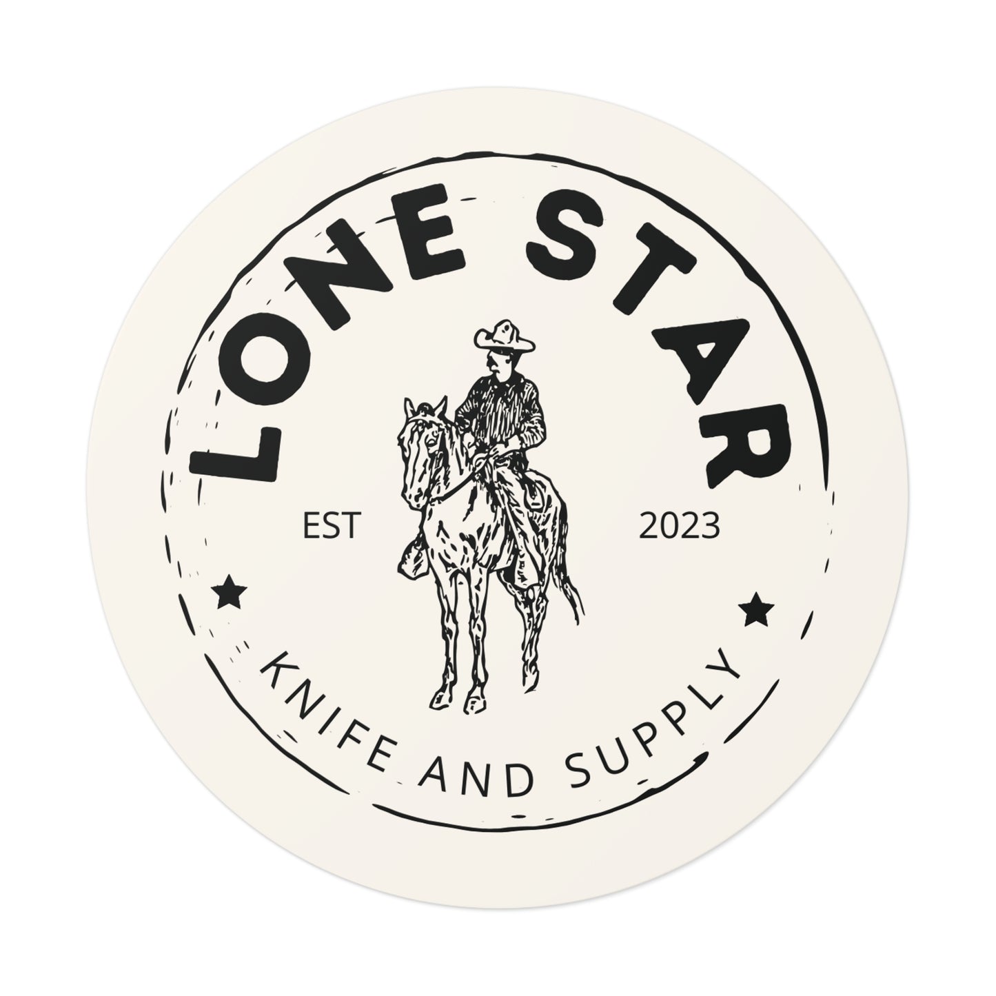 Lone Star Knife & Supply Logo Stickers – Built to Last