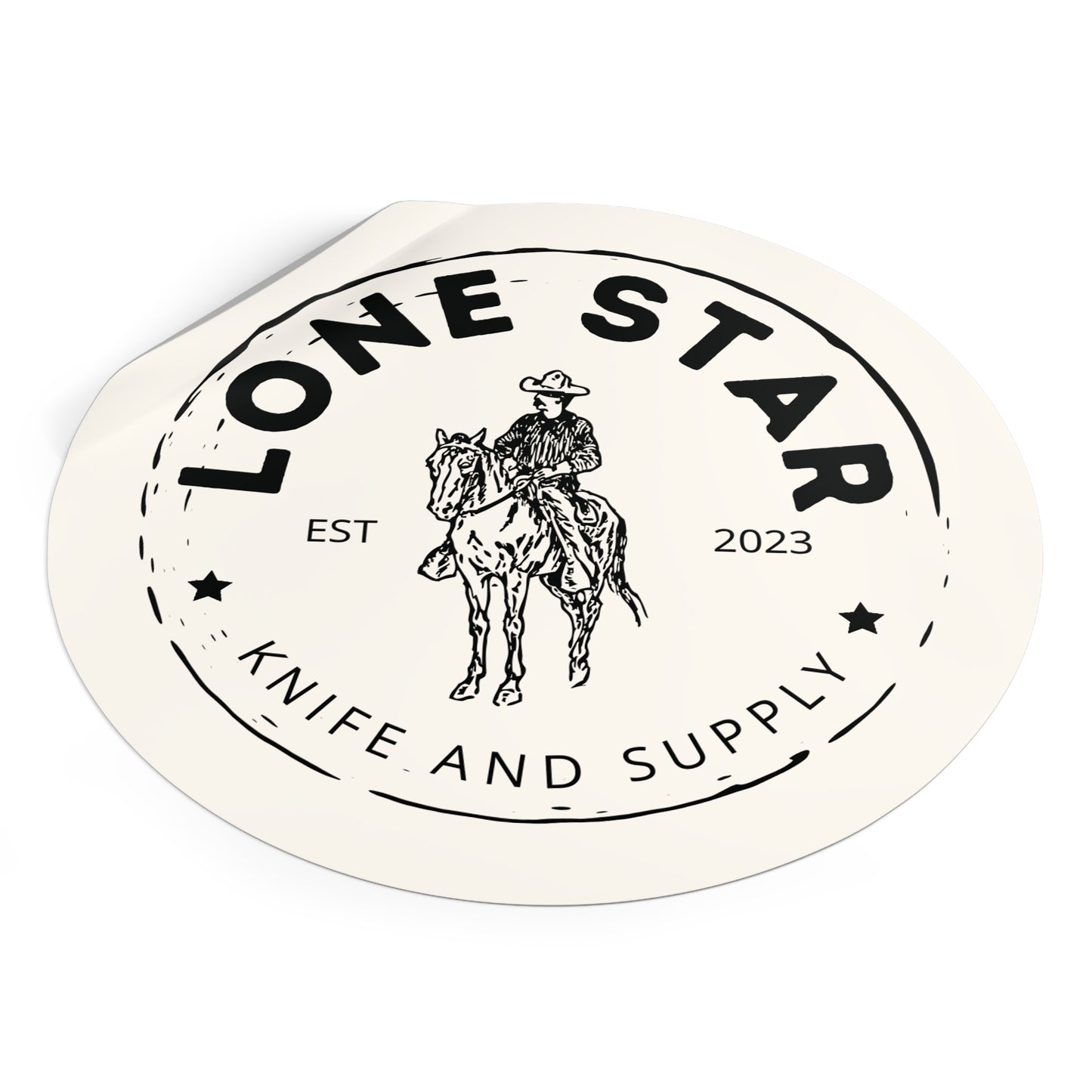 Lone Star Knife & Supply Logo Stickers – Built to Last