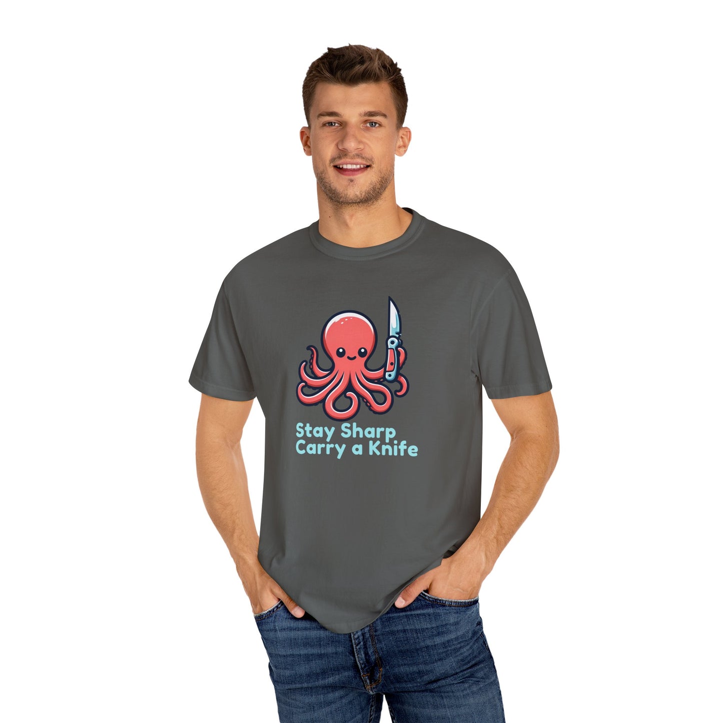 Octo-Sharp T-shirt: Embrace the Edge!