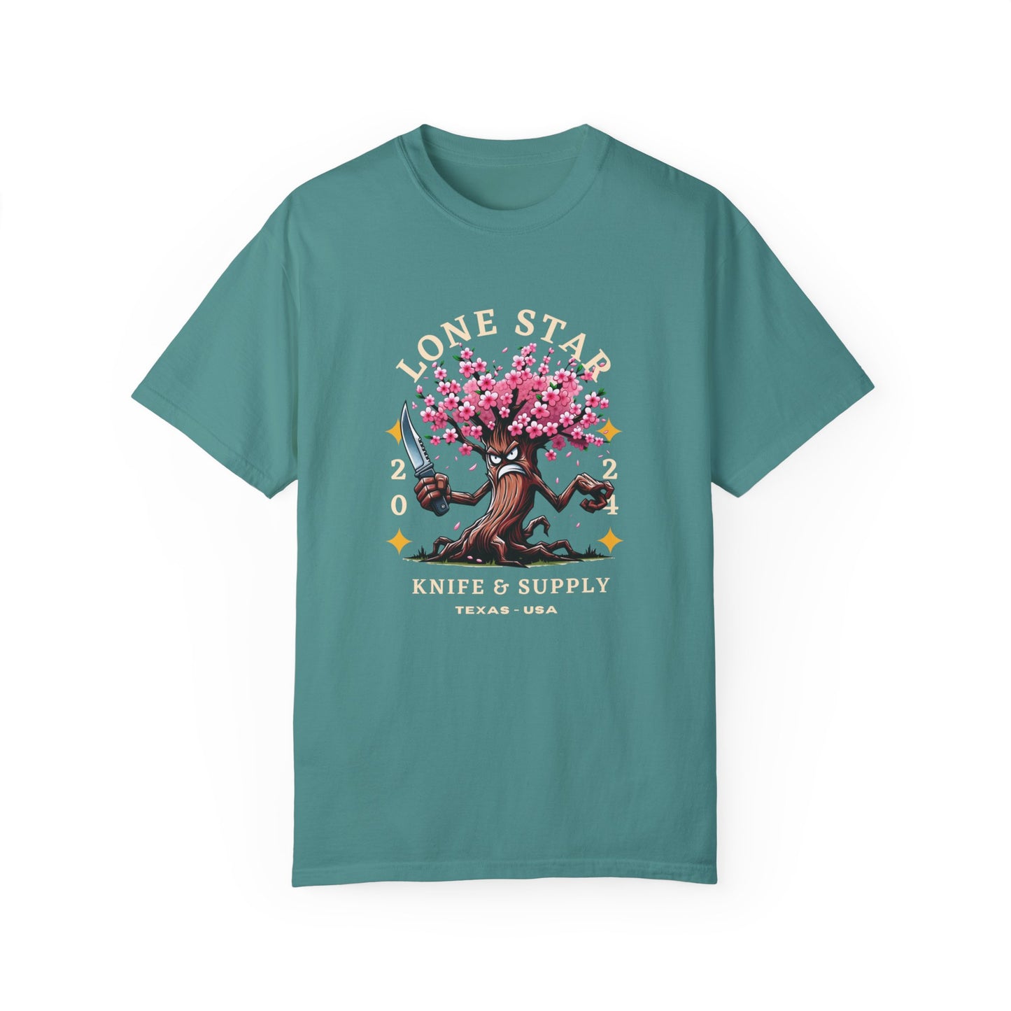 Blossom's Edge: Cherry Fury Tee