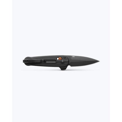Benchmade Lowden™ Knife – Black G10 Handle, Black S90V Spear-Point Blade, Burnt Copper Accents, AXIS Lock Flipper – Made in USA (491BK-02)