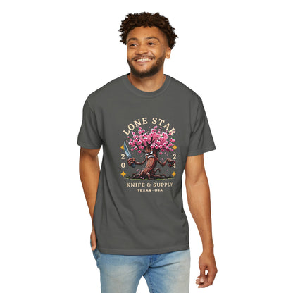 Blossom's Edge: Cherry Fury Tee