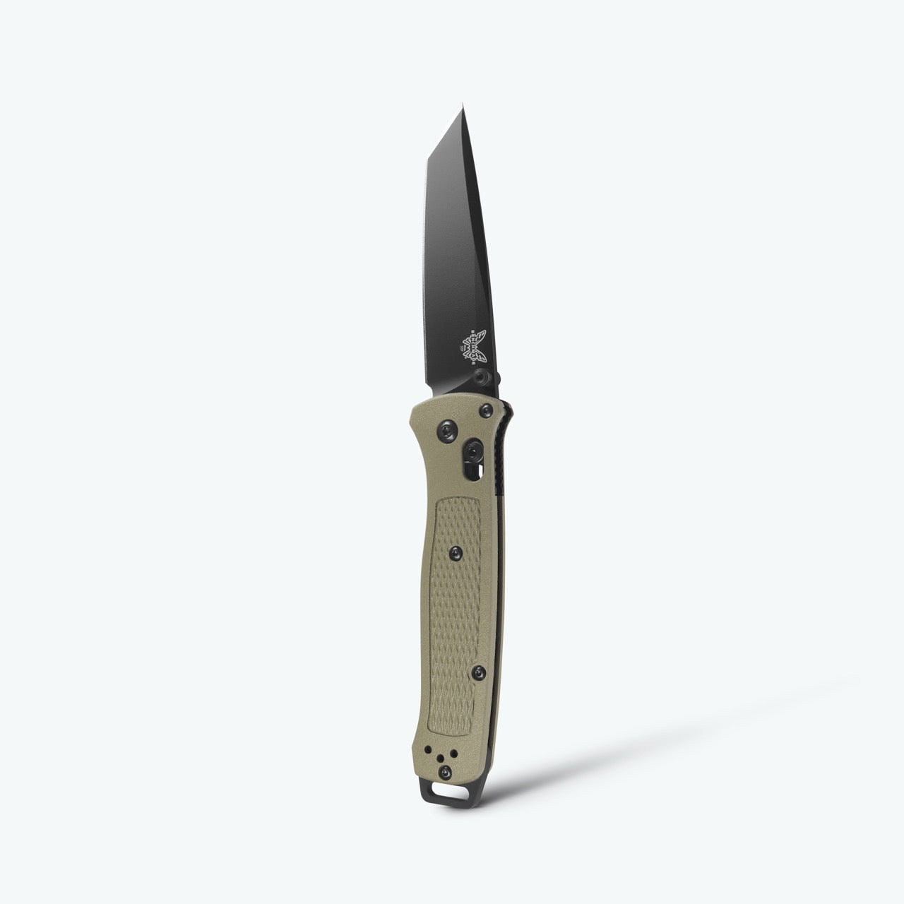 Benchmade Bailout 3.38" Tanto AXIS Lock – Ranger Green Grivory, CPM-S30V Black Cerakote – Made in USA (537BK-06)