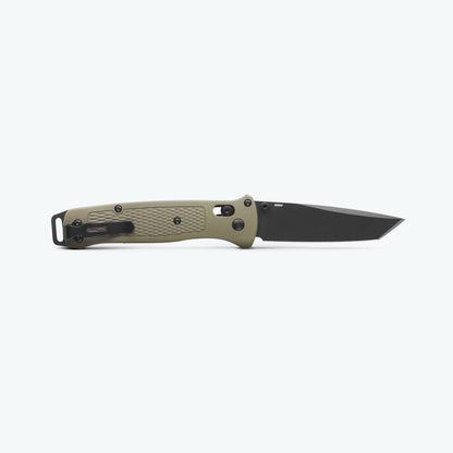 Benchmade Bailout 3.38" Tanto AXIS Lock – Ranger Green Grivory, CPM-S30V Black Cerakote – Made in USA (537BK-06)