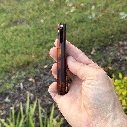 Cambria 2, Del Fuego Ano, DLC MagnaCut Blade, Blade Show Exclusive Made in USA