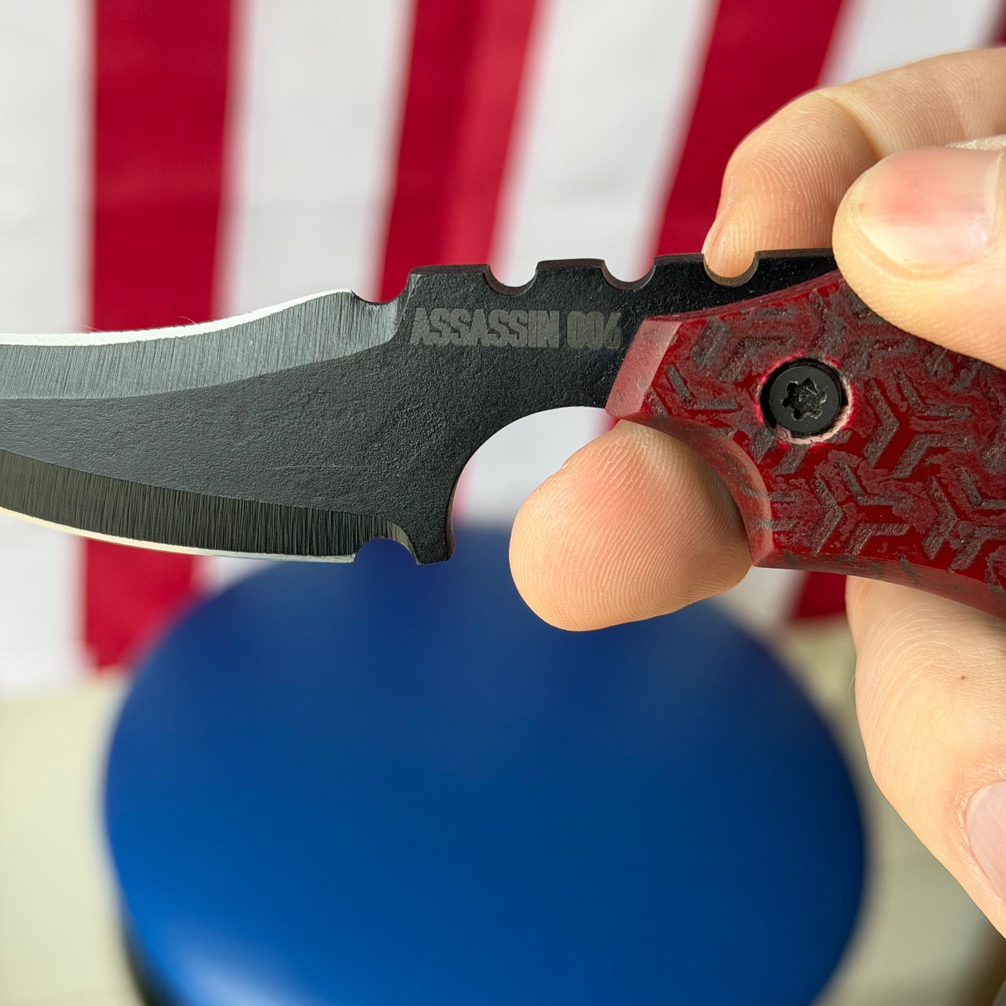 Severed Metal Works Assassin – Double-Edged Persian Dagger, 8670 High-Carbon Steel, Made in USA