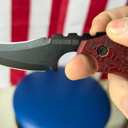 Severed Metal Works Assassin – Double-Edged Persian Dagger, 8670 High-Carbon Steel, Made in USA