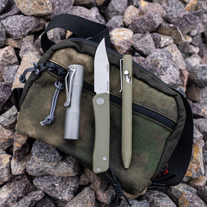 The Back Door: Tactile Knife Co. Bexar OD Green G10 Slipjoint (Demo)
