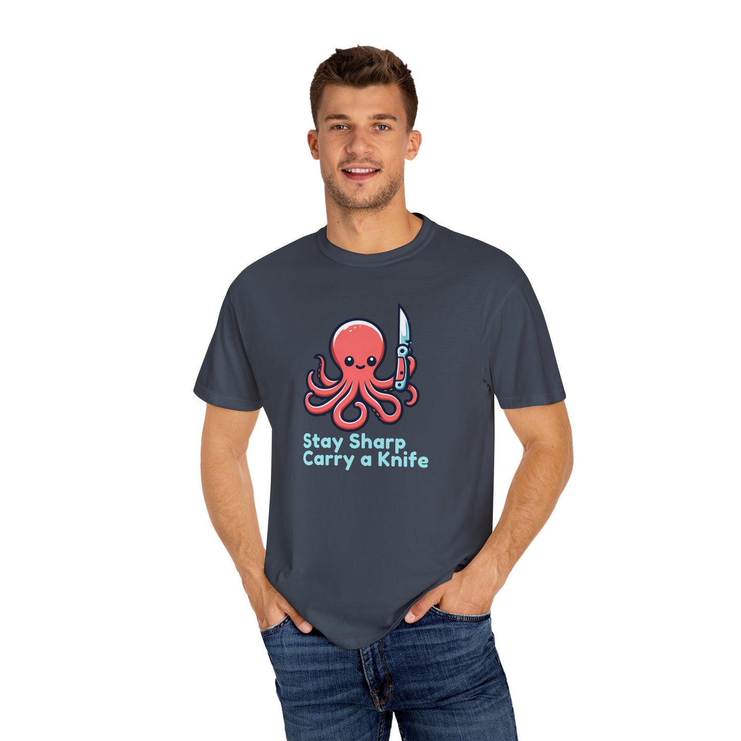 Octo-Sharp T-shirt: Embrace the Edge!