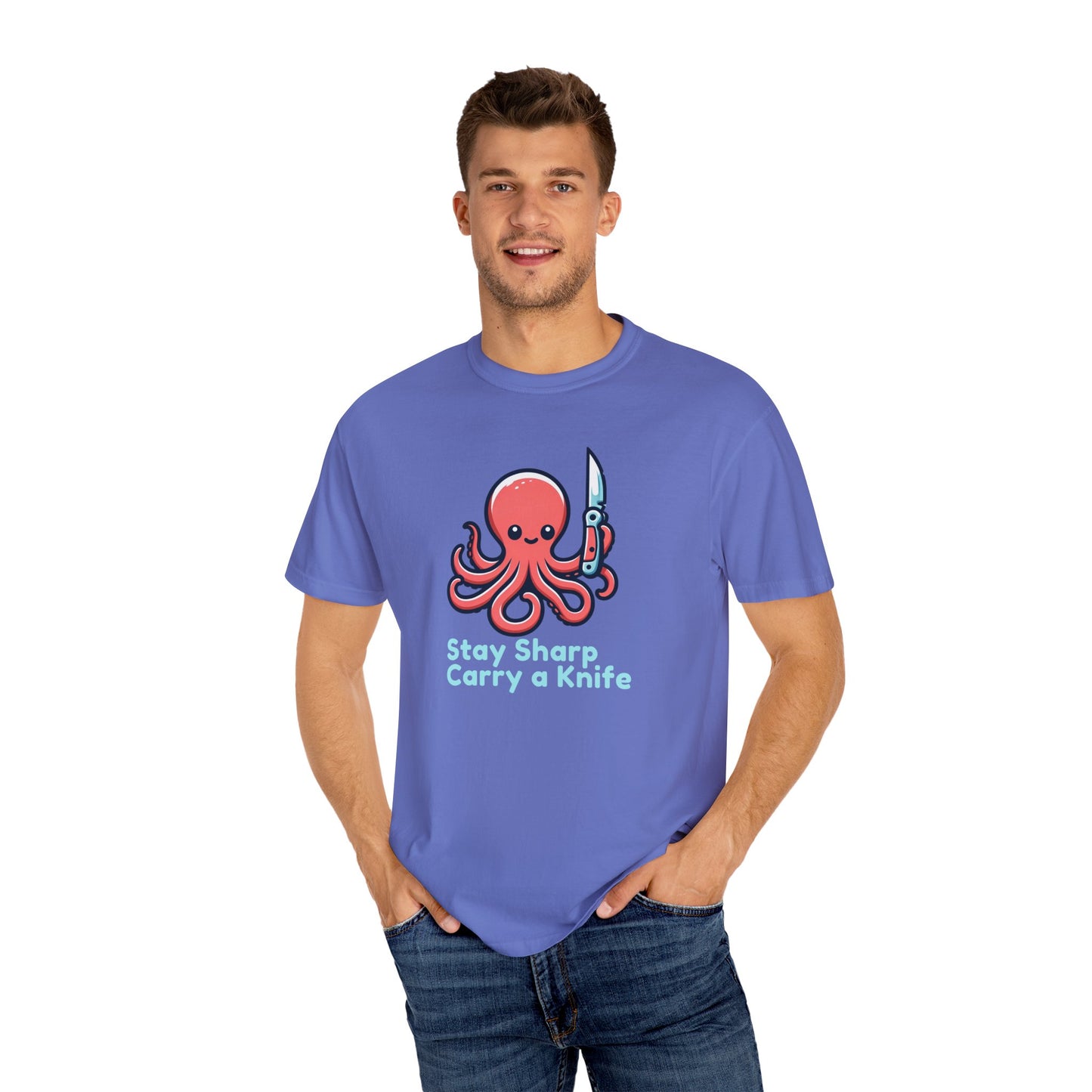 Octo-Sharp T-shirt: Embrace the Edge!