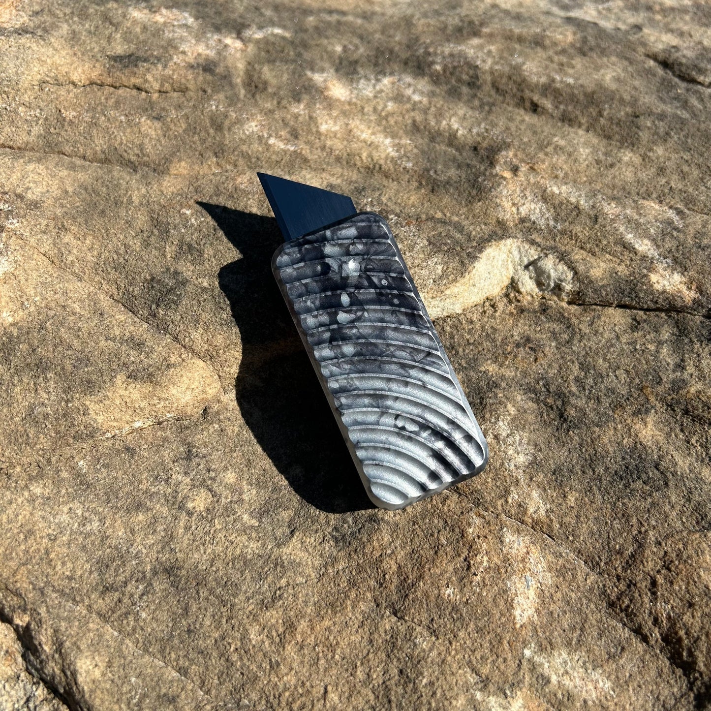 Rivery MFG Marble Zero  – Original Pattern, 6061 Aluminum, Retractable Blade – Made in USA