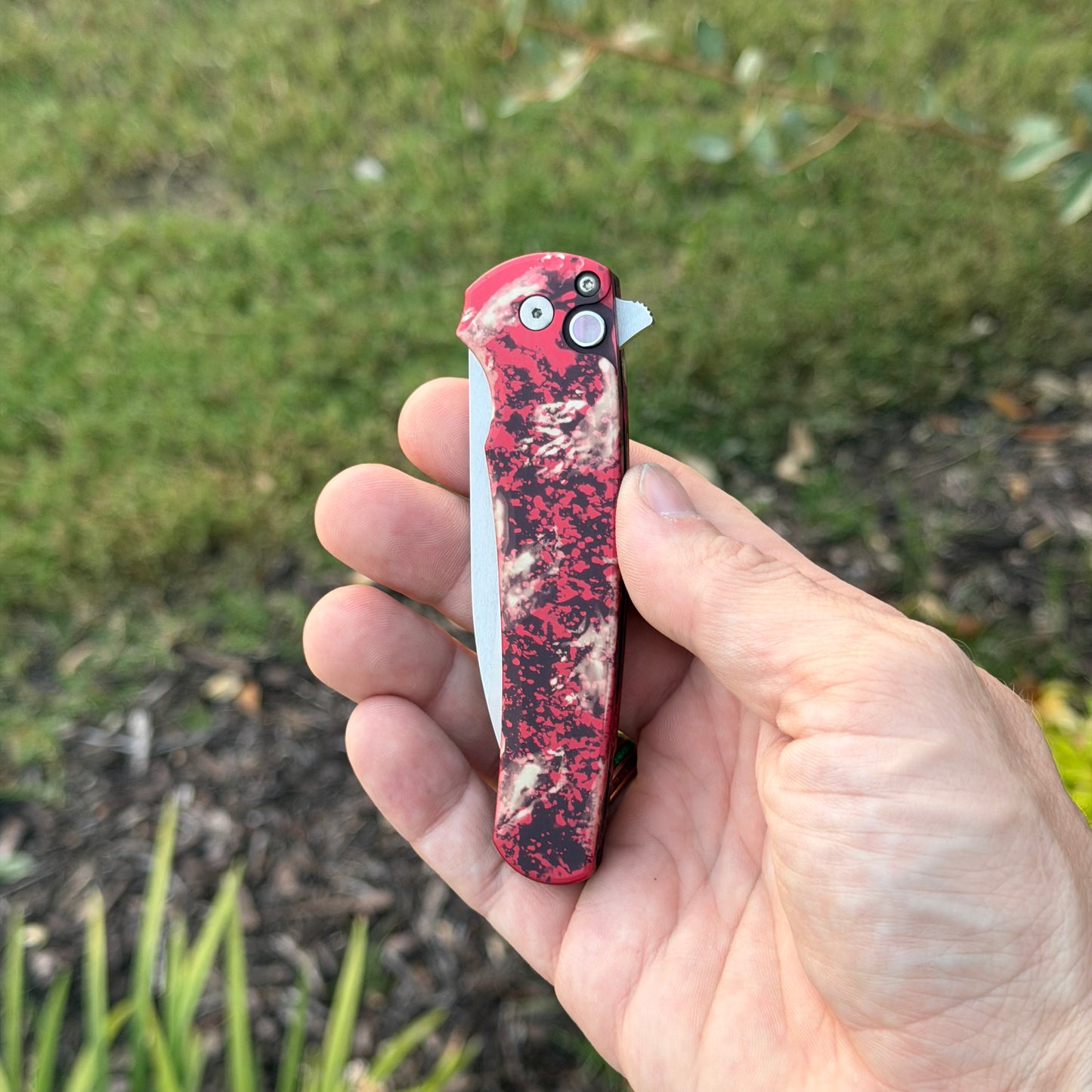 Malibu - Crimson Tiger Camo, Wharncliffe, MagnaCut