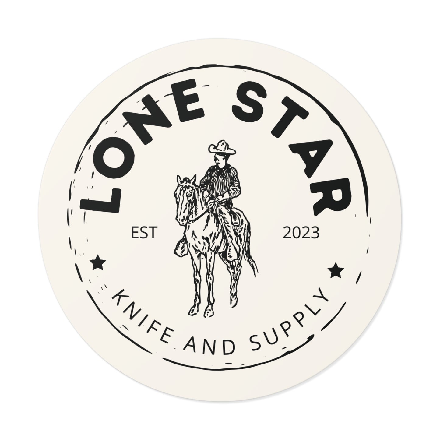 Lone Star Knife & Supply Logo Stickers – Built to Last