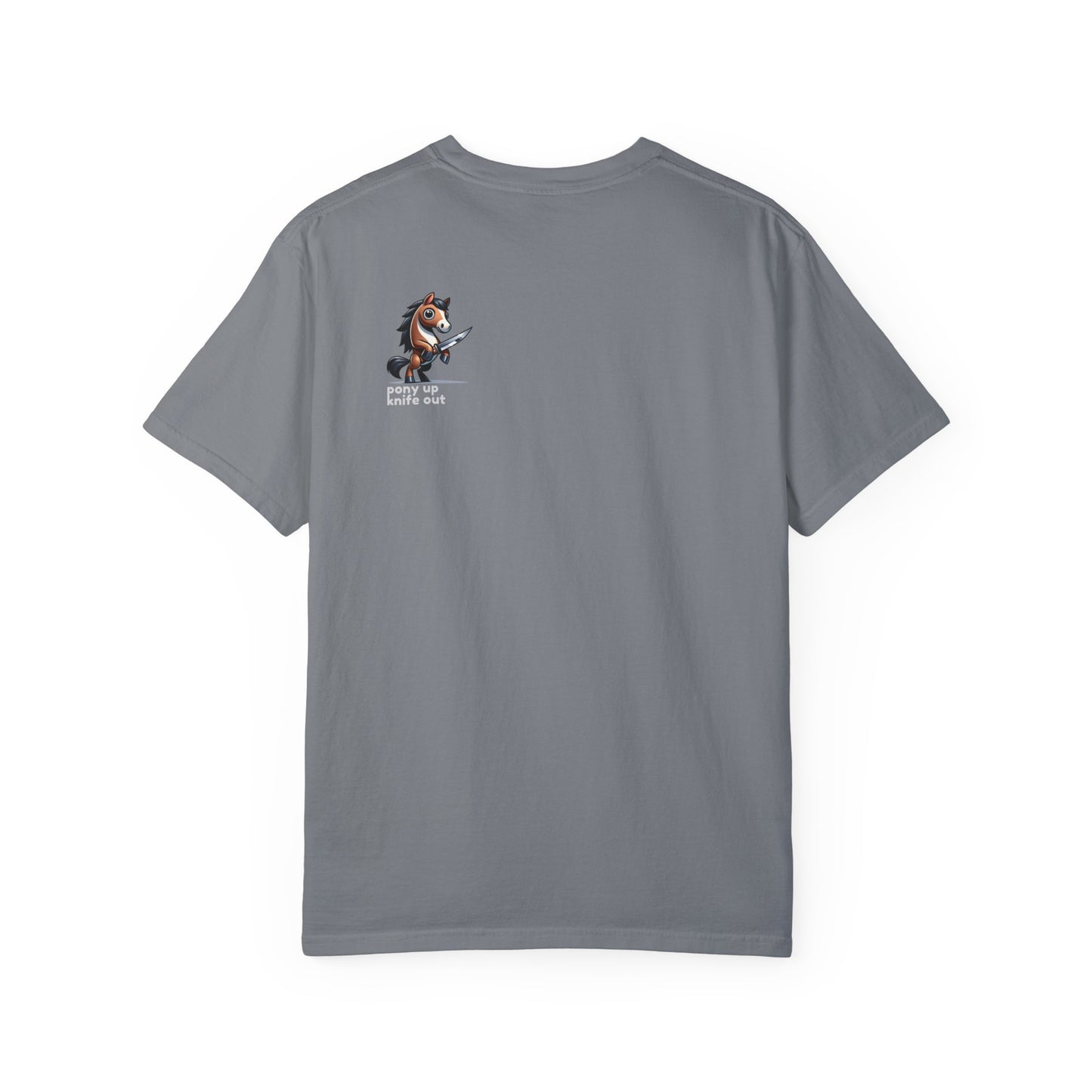 Pony Up, Knife Out: The Sharp Steed Tee