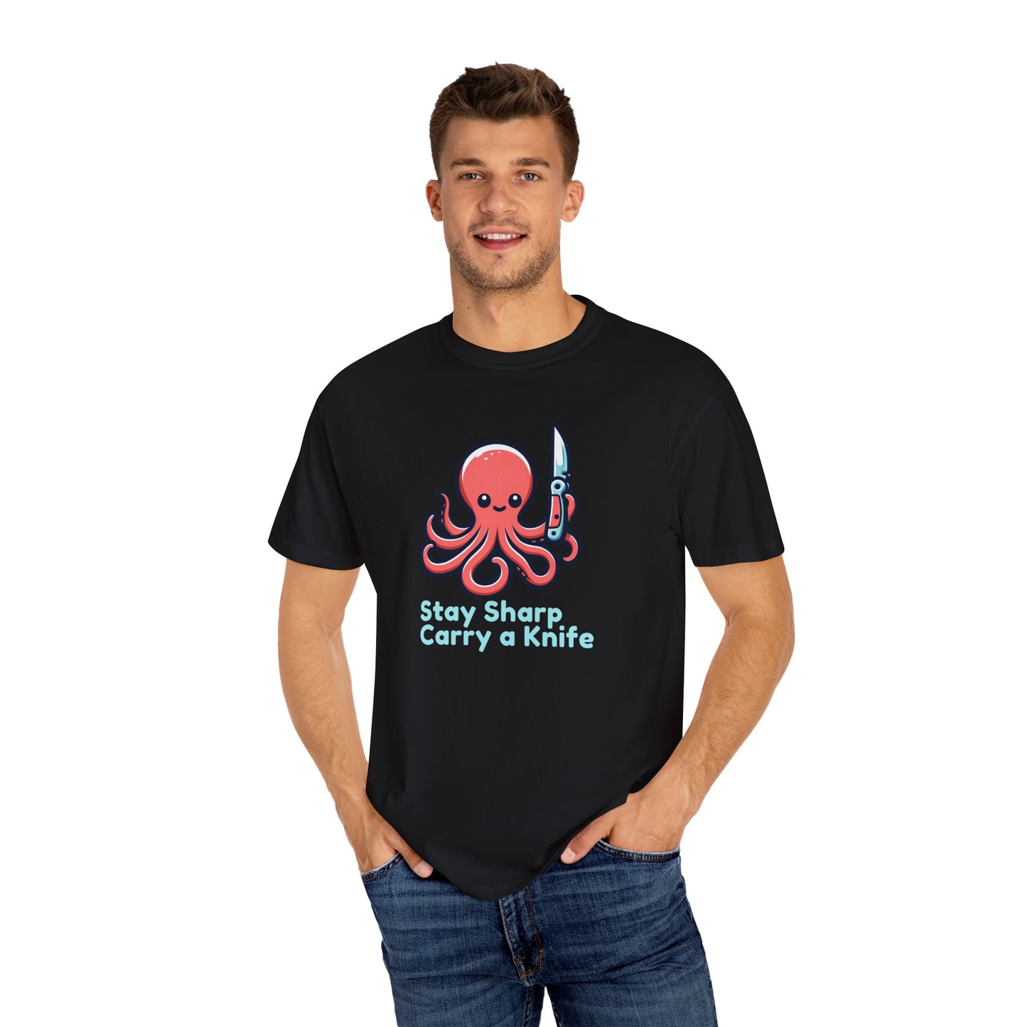 Octo-Sharp T-shirt: Embrace the Edge!