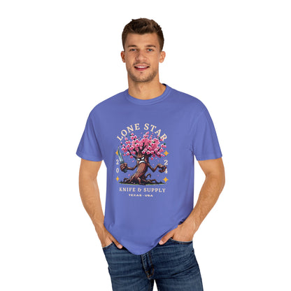 Blossom's Edge: Cherry Fury Tee