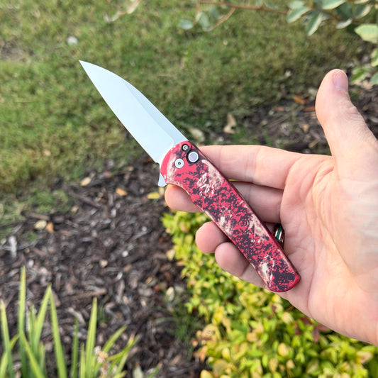 Malibu - Crimson Tiger Camo, Wharncliffe, MagnaCut