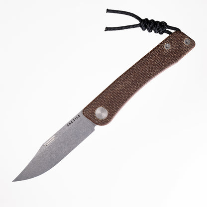 The Back Door: Tactile Knife Co. Micarta Bexar Slipjoint (Blemished)