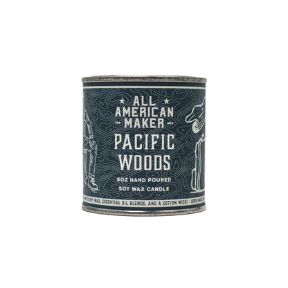 All American Maker Pacific Woods Candle