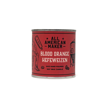 All American Maker Blood Orange Hefeweizen Candle