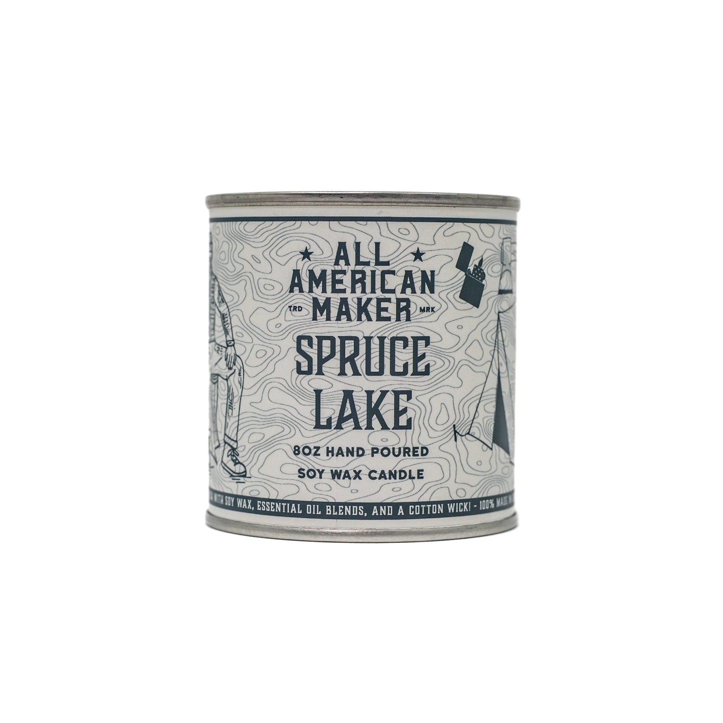 All American Maker Spruce Lake Candle