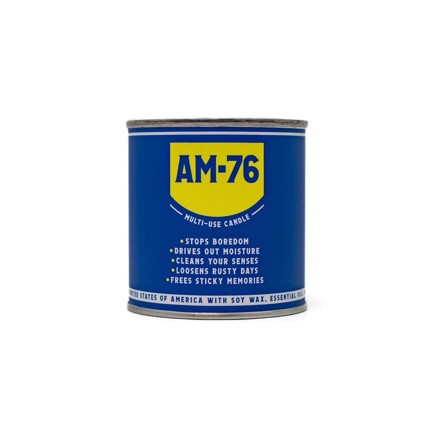 All American Maker AM-76 Candle – 8oz, 100% USA Made Soy Wax