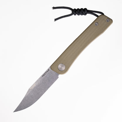 The Back Door: Tactile Knife Co. Bexar OD Green G10 Slipjoint (Demo)