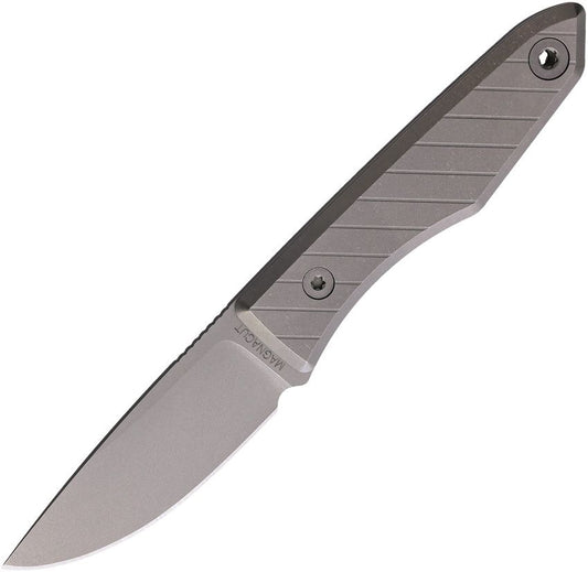 Big Idea Design USA Lookout Ti 2.2" Fixed Blade – MagnaCut, Titanium Scales, Dual Kydex Sheaths – Made in USA (BIG735956)