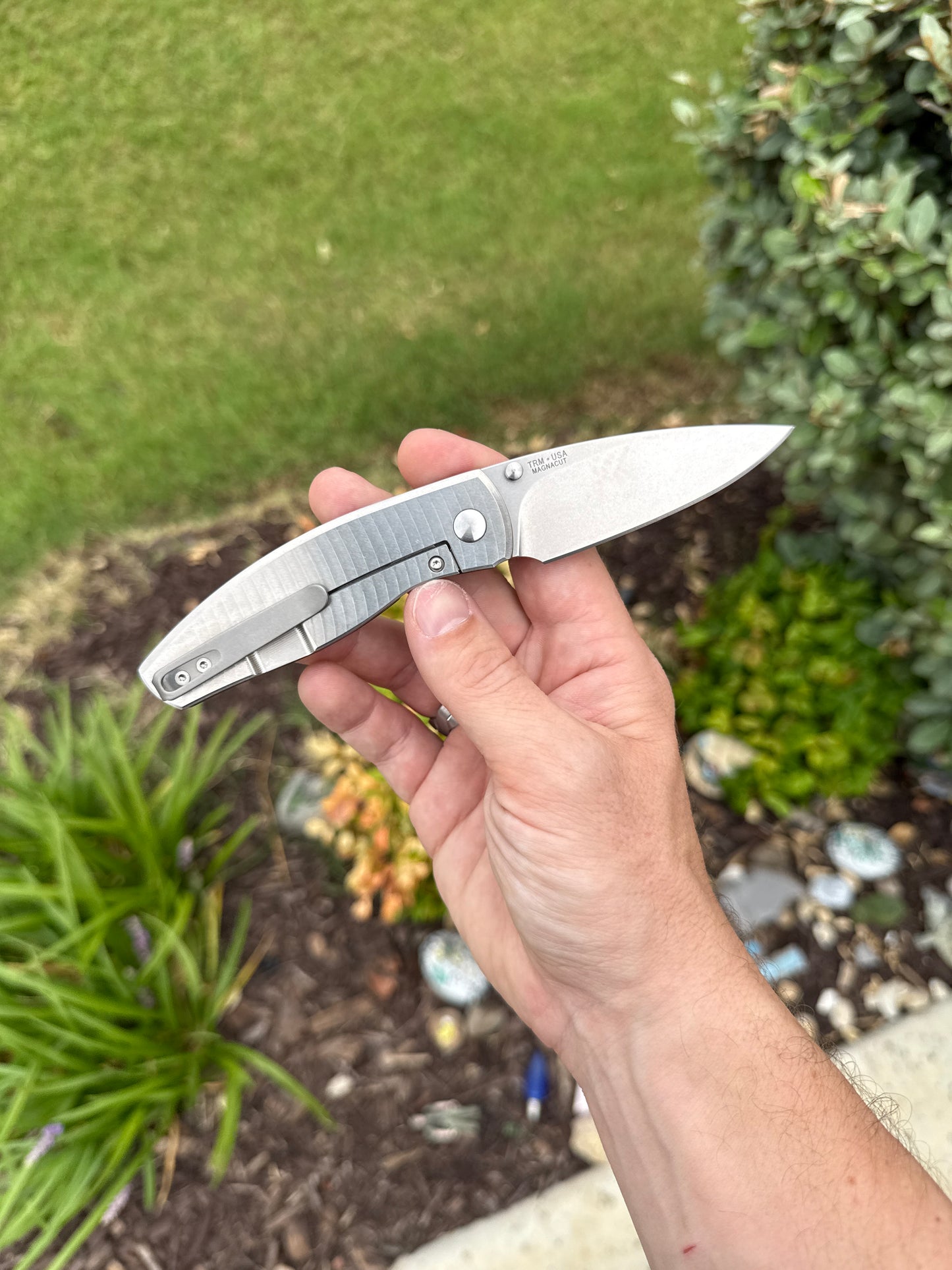 TRM NEUTRON 2 Framelock FOREST GREEN G10 Flat Textured