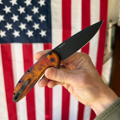 Cambria 2, Del Fuego Ano, DLC MagnaCut Blade, Blade Show Exclusive Made in USA