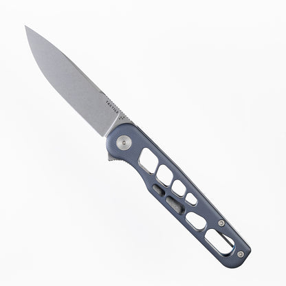 Rockwall V2 Flipper – Skeletonized Edition (Blue Ano Slate / Stonewash / Blackwash) Made in USA