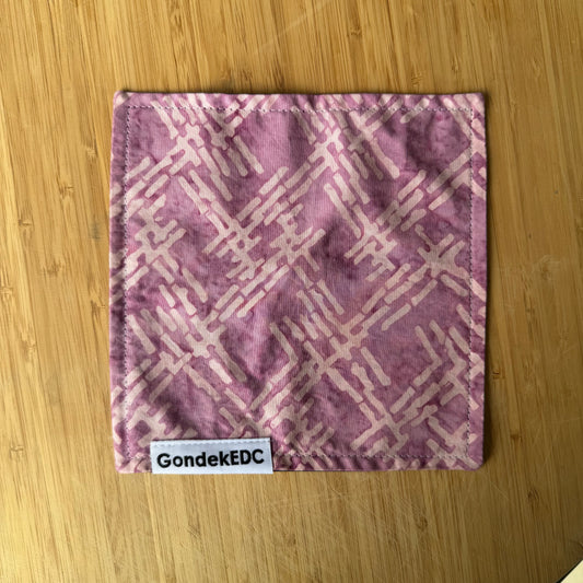 Pink Grunge Hamilton Hank - 7x7 Cotton & Microfiber Handkerchief - Made in USA