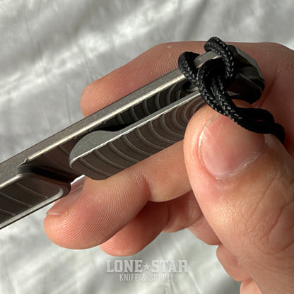 NGMCo. Middleman Not Thirsty 4.25" Titanium Prybar - 6Al4V, Circle Machining, Hidden Lanyard Hole, Bottle Opener Delete - Made in USA (NGMCO-MIDDLEMAN-CIRCLES-NT)