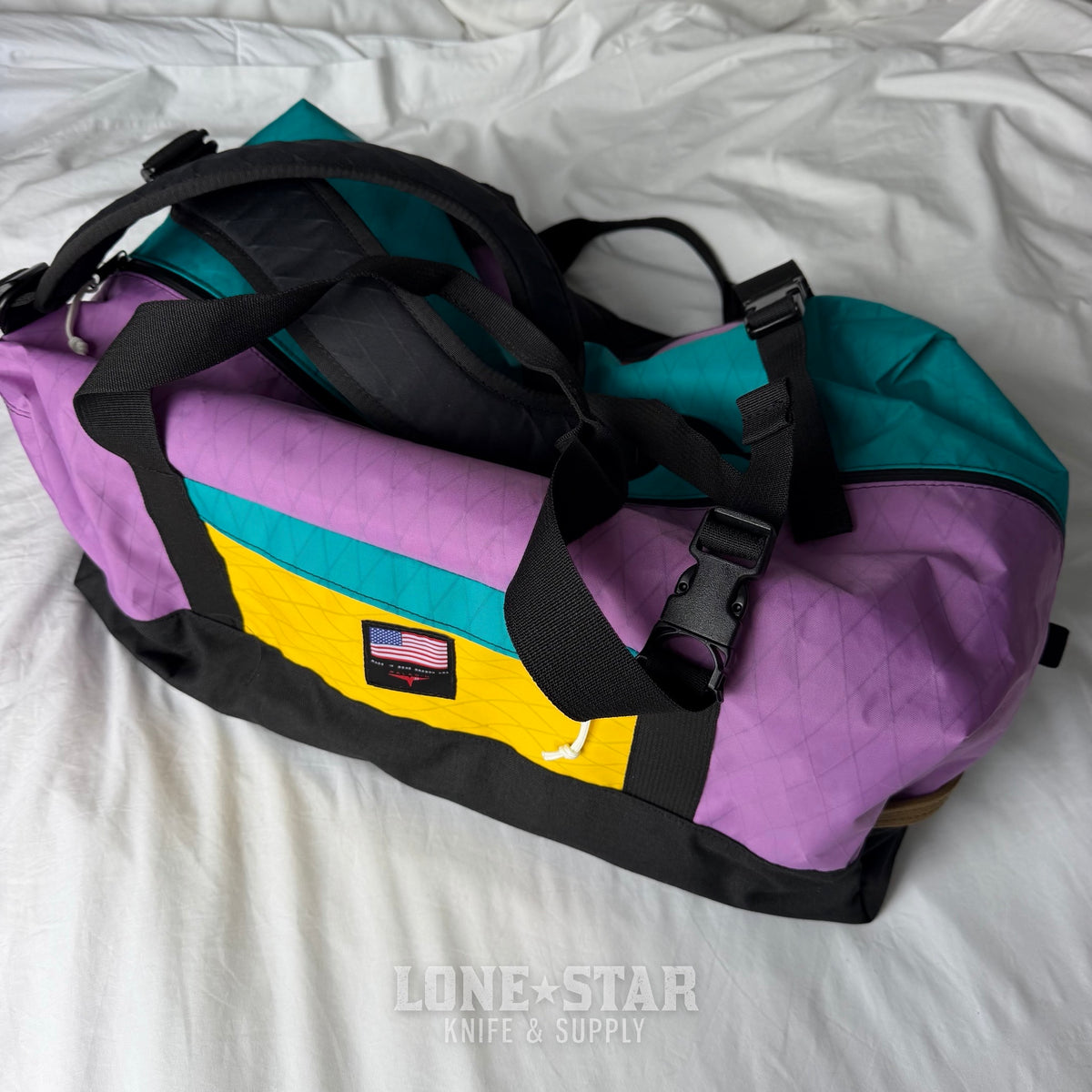 PALADIN33 Supernova 40L Duffle - Miami Vice Limited Edition, X-Pac with Cordura Base - Made in USA (P33-SUPERNOVA-40L-MV)