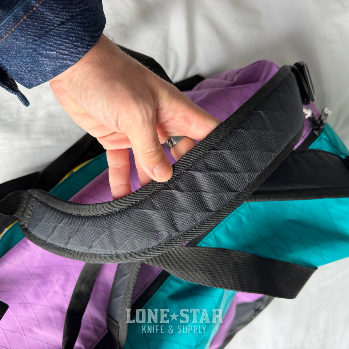 PALADIN33 Supernova 40L Duffle - Miami Vice Limited Edition, X-Pac with Cordura Base - Made in USA (P33-SUPERNOVA-40L-MV)