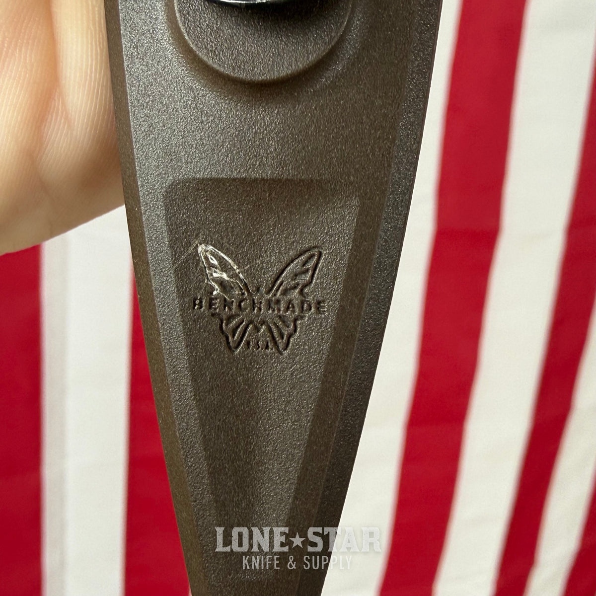 The Back Door: Benchmade Dacian Fixed Blade - CPM MagnaCut Spear Point, Custom Badger Claw Outfitters Sheath - Made in USA (Trade In)