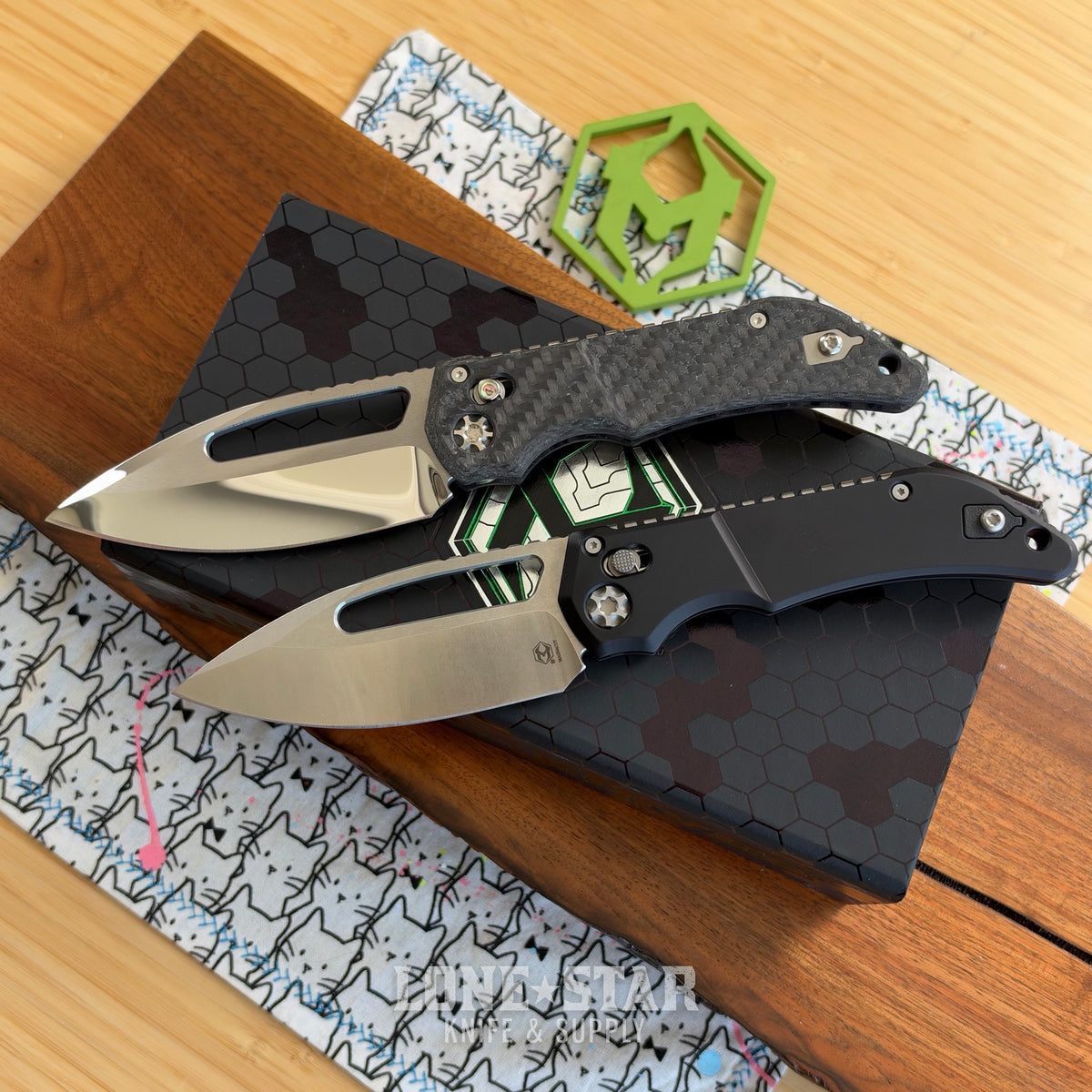 Lone Star Bundle: Heretic Koschei, Grail and User - Mirror Polish M390 Custom plus Stonewash MagnaCut - Made in USA
