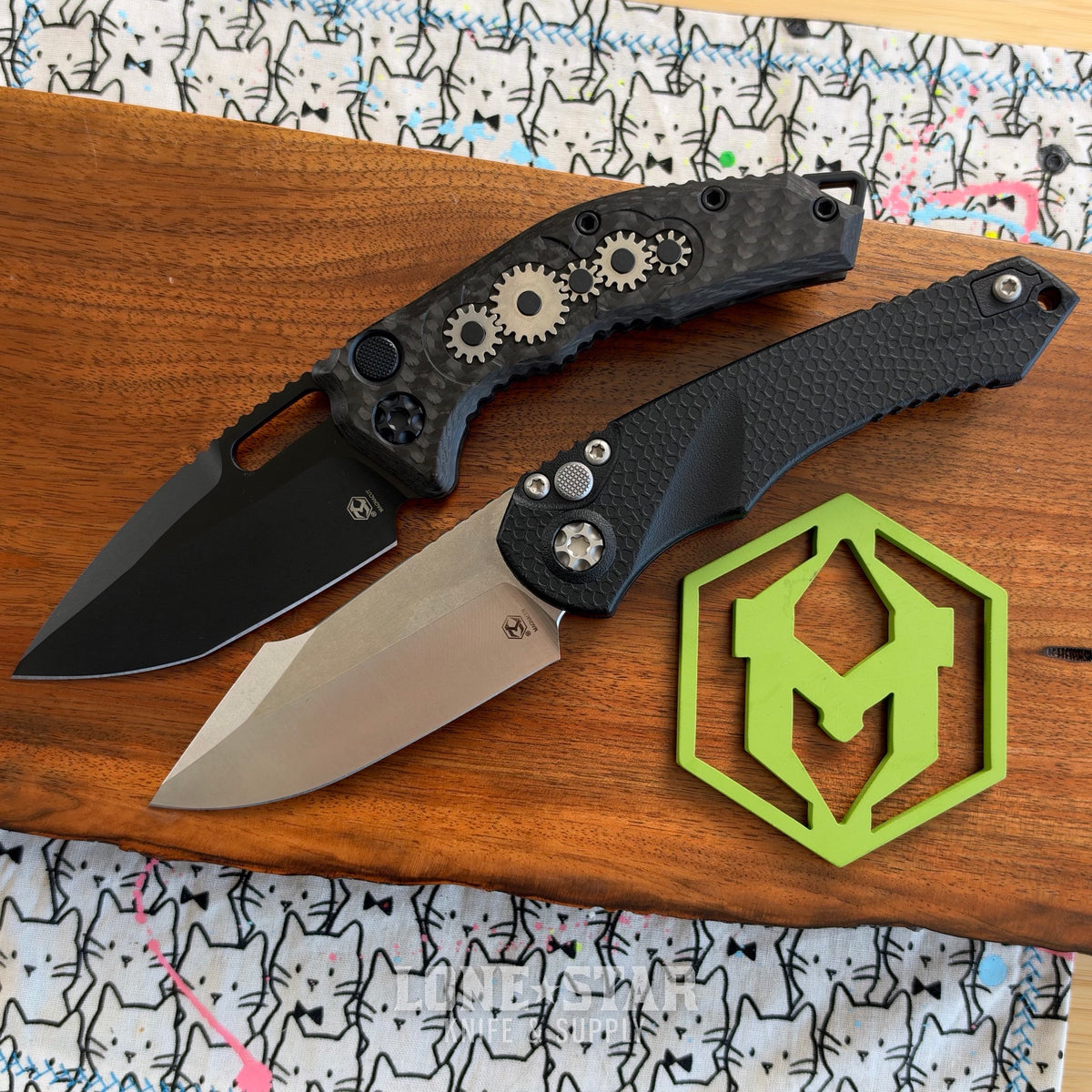 Lone Star Bundle: Heretic Medusa, Grail and User - Carbon Fiber Gear Chassis Auto plus Mini Pariah Auto - Made in USA