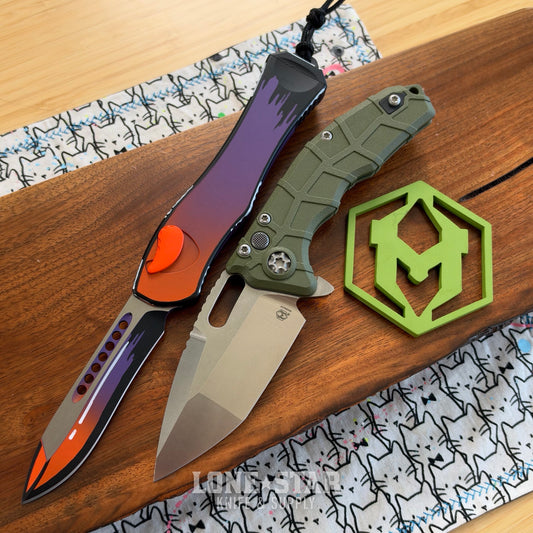 Lone Star Bundle: Heretic Hydra, Grail and User - Horror Night Cel Shade OTF plus Martyr Manual - Made in USA