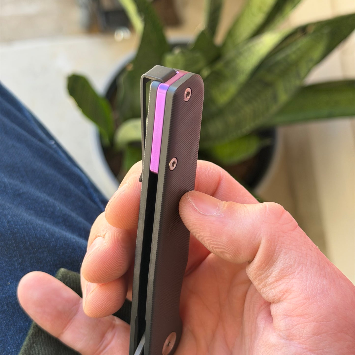 The Back Door: Tactile Knife Co. Rockwall Flipper V2 Custom - New