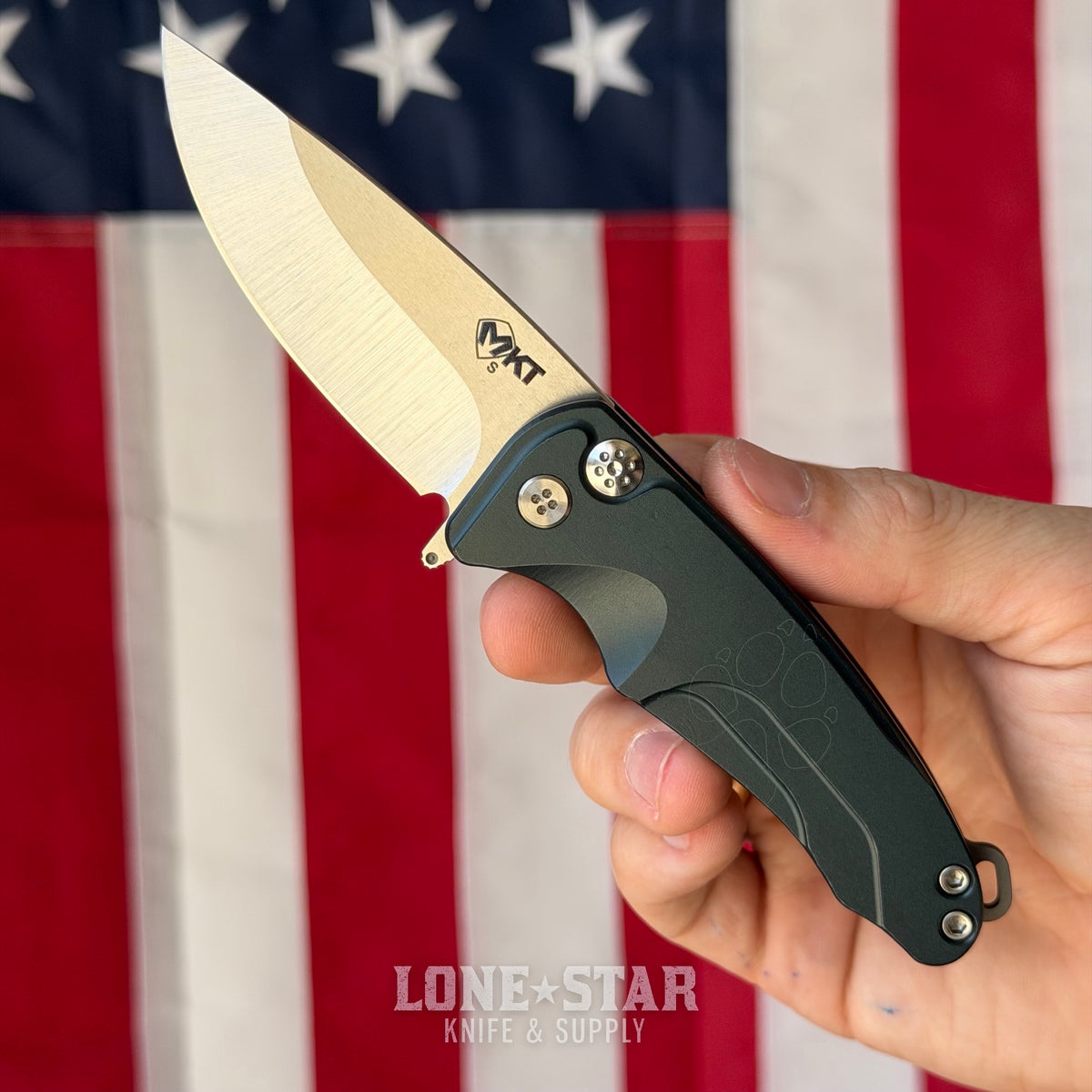 The Back Door: Medford Smooth Criminal - 3" S35VN Drop Point, Aluminum Handle - Made in USA (19162135) (Trade In)