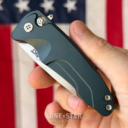 The Back Door: Medford Smooth Criminal - 3" S35VN Drop Point, Aluminum Handle - Made in USA (19162135) (Trade In)
